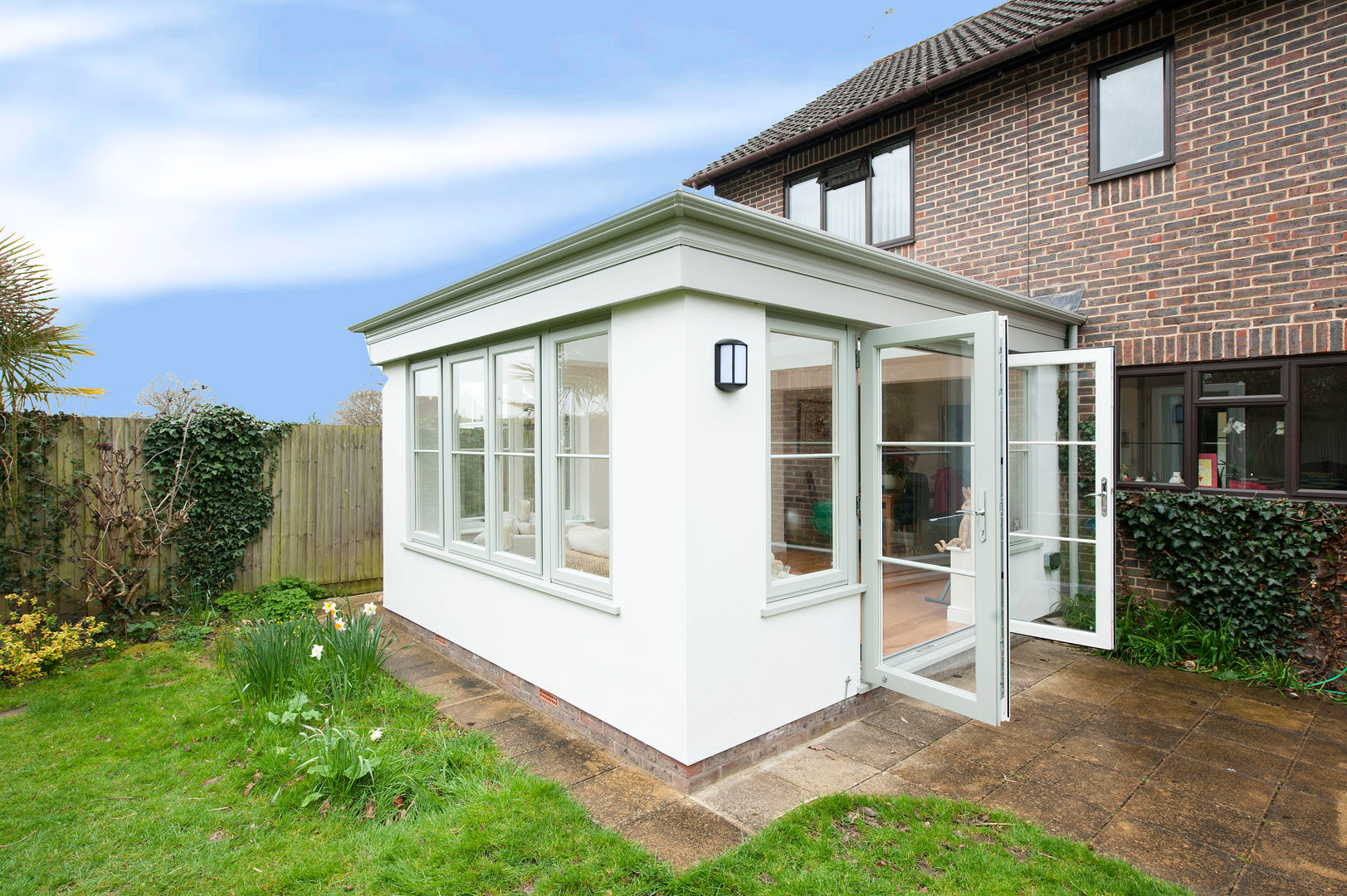 Orangery lounge extension homify Modern conservatory