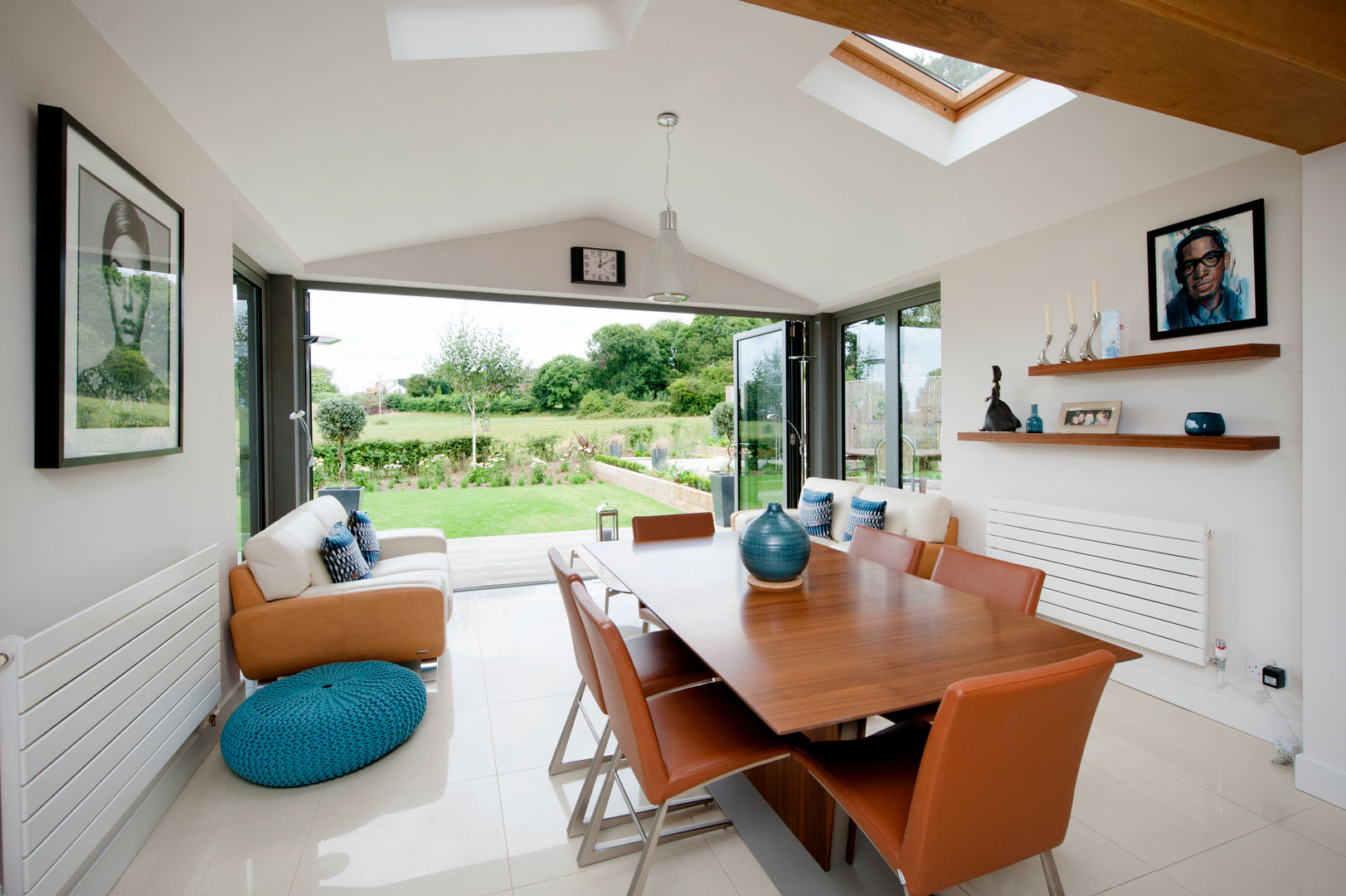 Modern Kitchen / Lounge Extension homify Modern conservatory