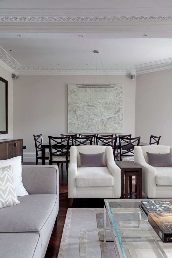 Living/Dining Room homify Comedores de estilo moderno