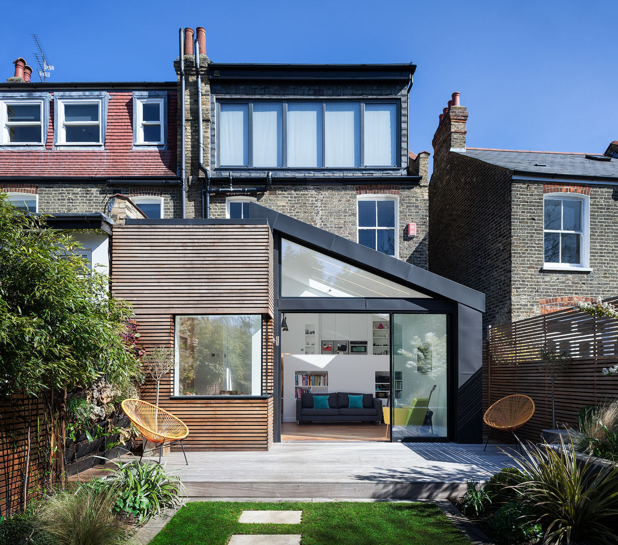 Winchmore Hill, London Maxlight Puertas y ventanas de estilo moderno