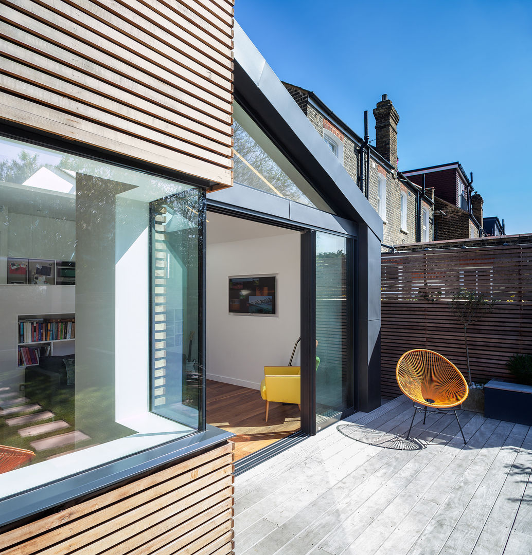 Winchmore Hill, London Maxlight Puertas y ventanas de estilo moderno