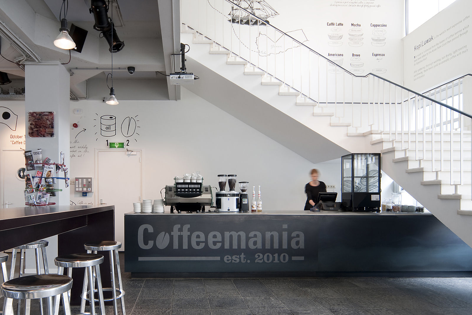 Coffeemania, ontwerpplek, interieurarchitectuur ontwerpplek, interieurarchitectuur Ticari alanlar Bar & kulüpler