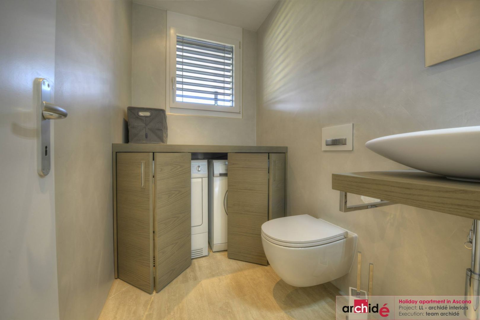 Ristrutturazione appartamento di vacanza , Archidé SA - atelier di design Archidé SA - atelier di design Bathroom