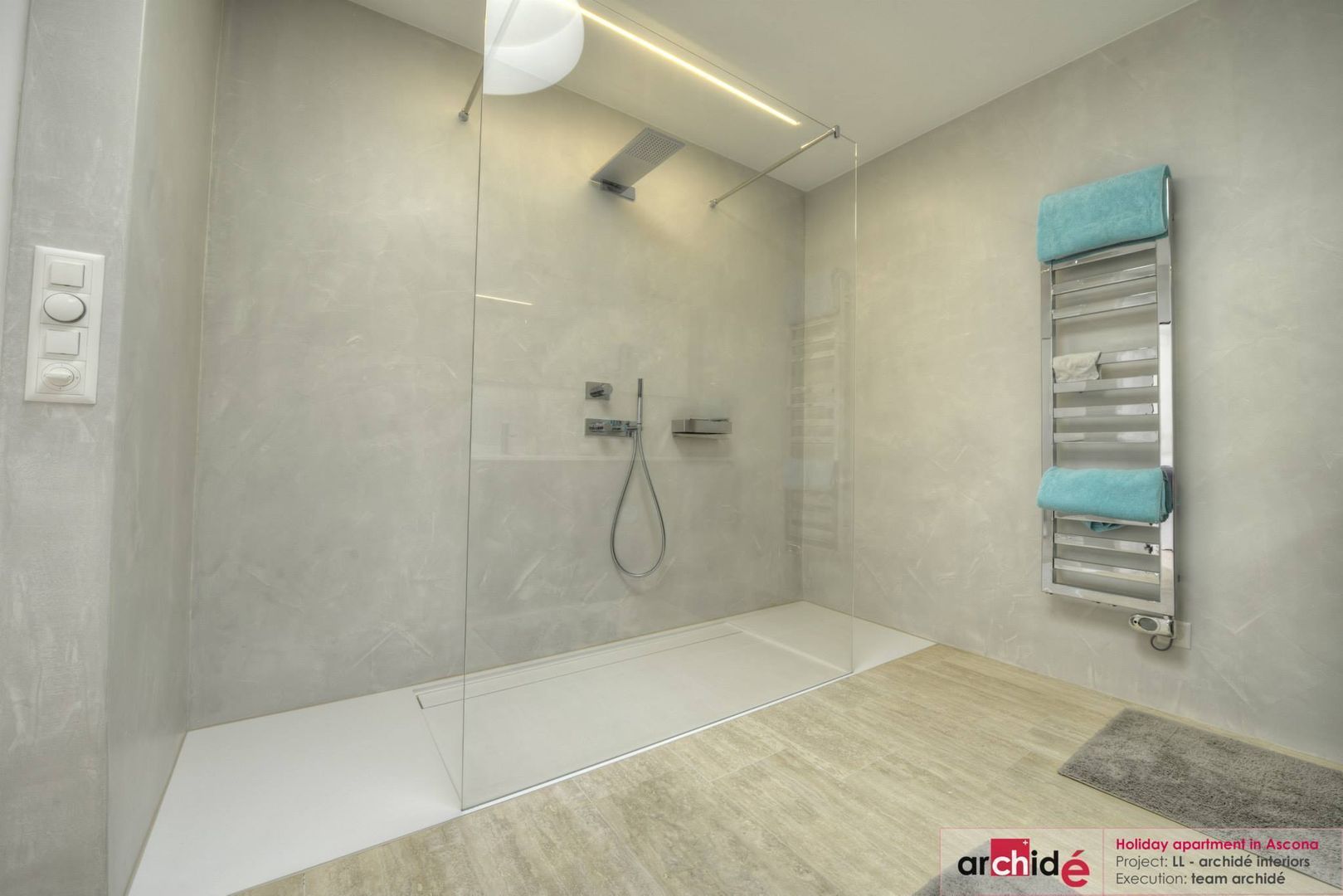 Ristrutturazione appartamento di vacanza , Archidé SA - atelier di design Archidé SA - atelier di design Minimal style Bathroom