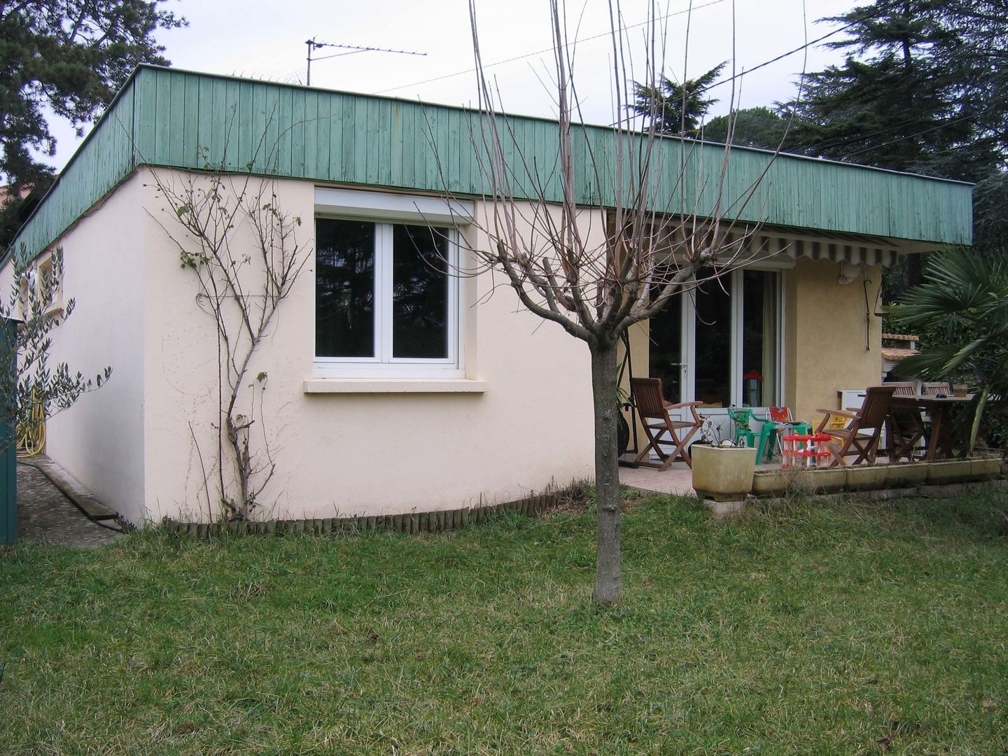 Vue existante de la maison HELENE LAMBOLEY ARCHITECTE DPLG