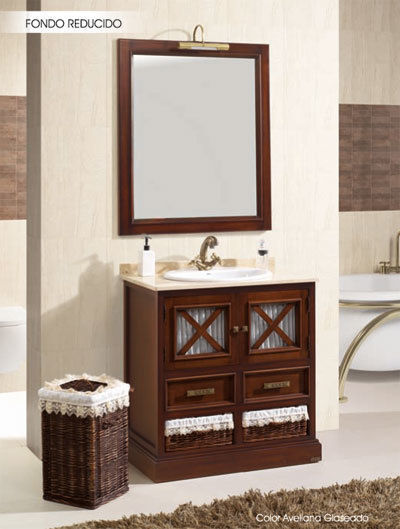 Coleccion RUSTICA , ARTEHOGAR ARTEHOGAR Rustic style bathrooms Toilets