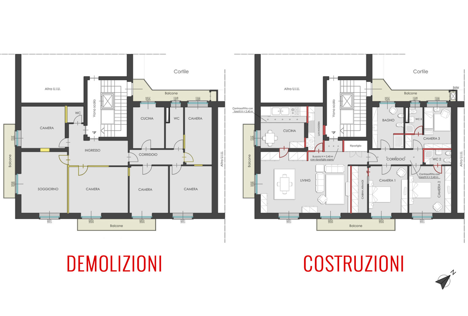 Filippo Fassio Architetto: modern tarz , Modern