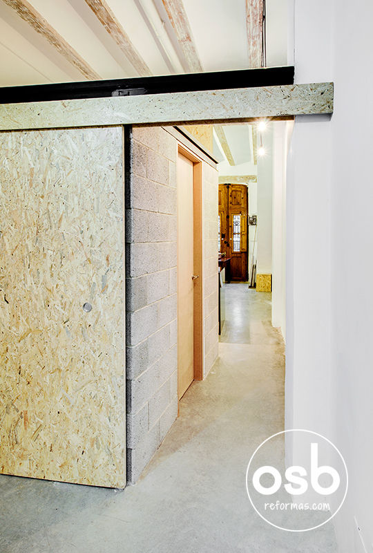 rafa, osb arquitectos osb arquitectos Industrial style corridor, hallway and stairs