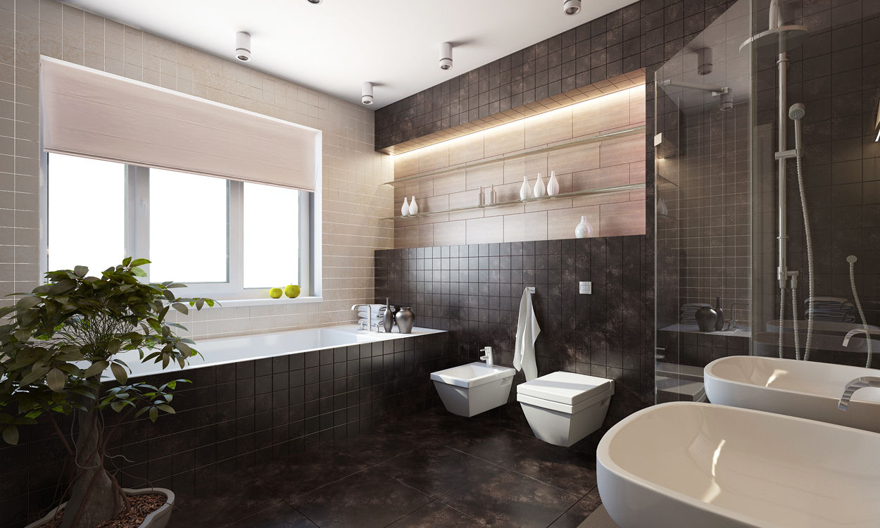 homify Eklektik Banyo