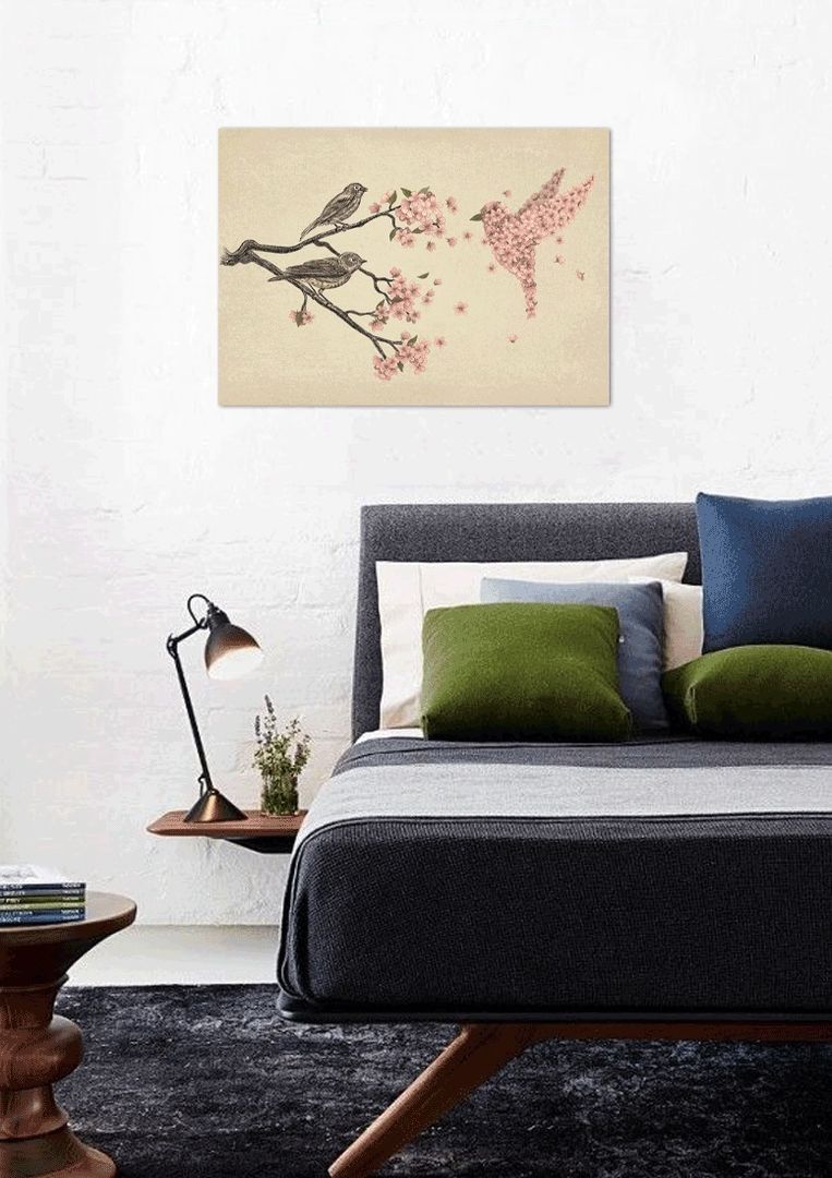 Art Everywhere, JUNIQE JUNIQE Kamar Tidur Modern