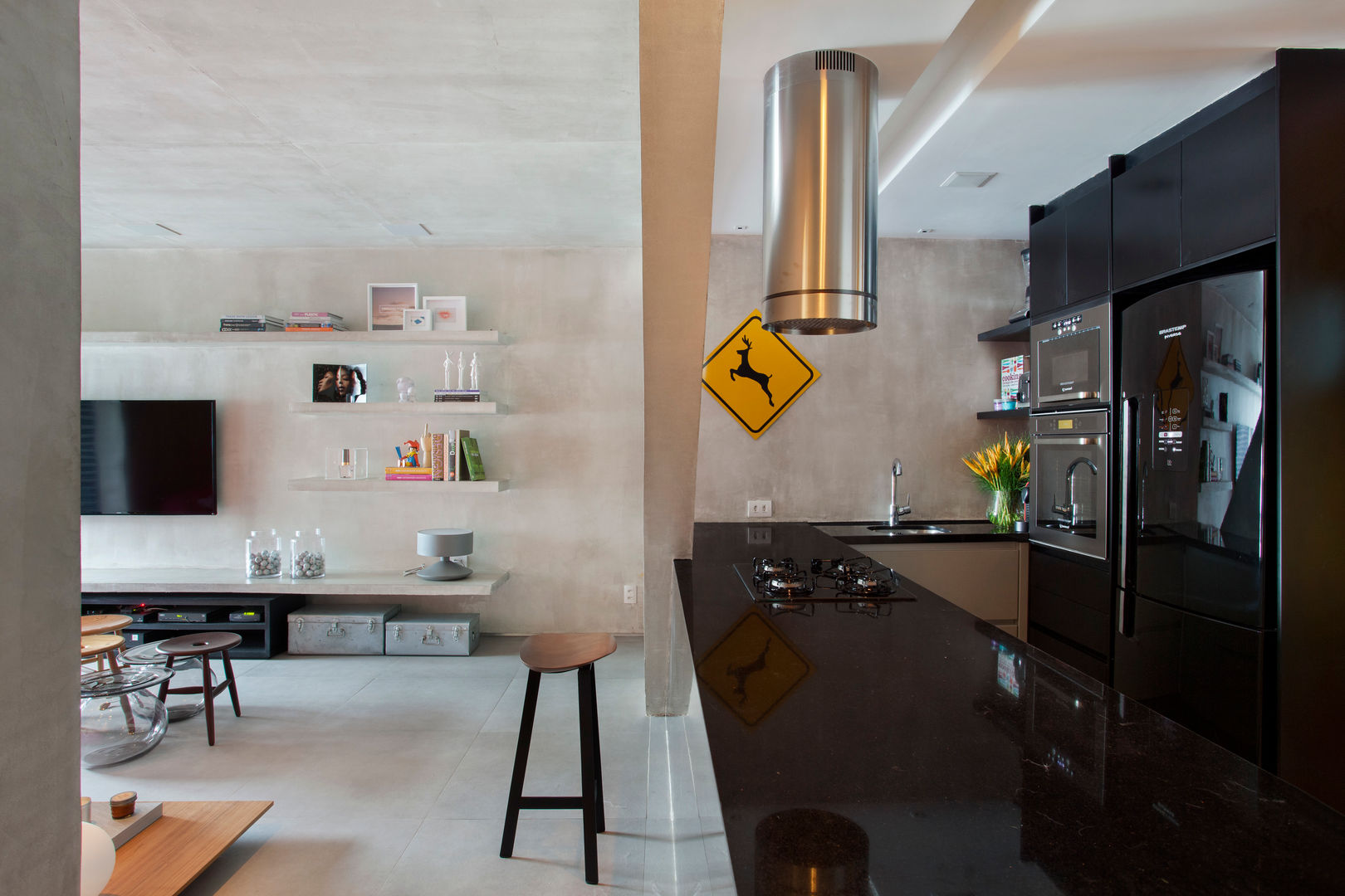 MM apartment, Studio ro+ca Studio ro+ca Nhà bếp phong cách công nghiệp