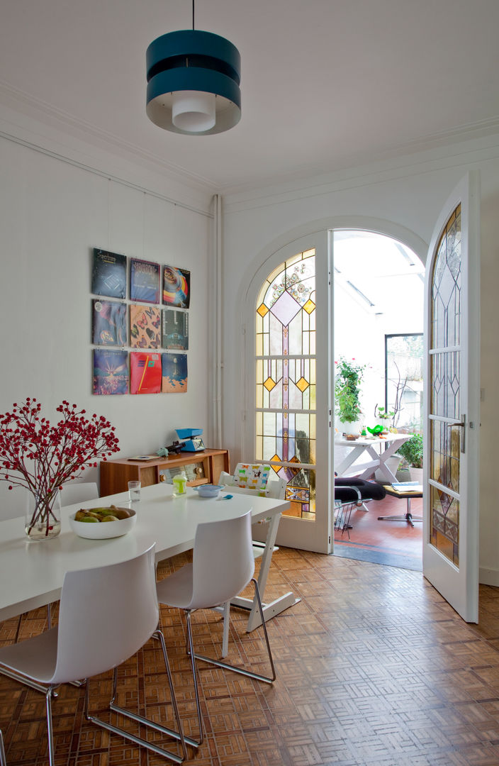 jaren '30 woning te deurne, studio k studio k Modern dining room