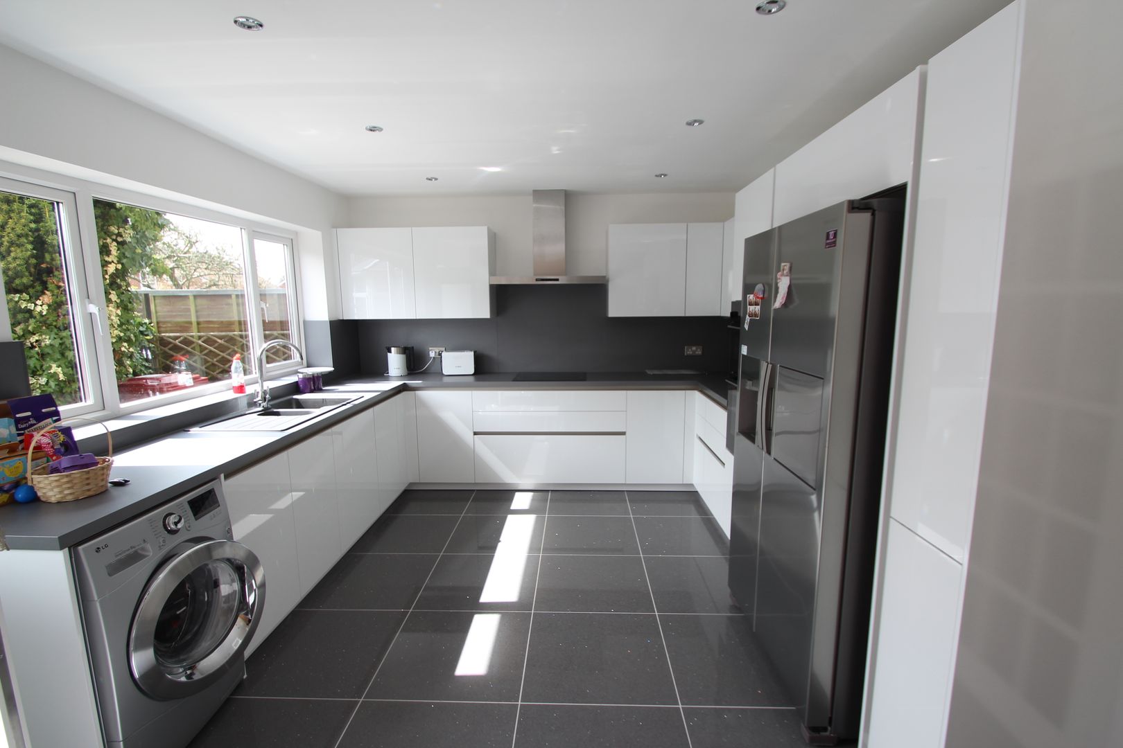 White gloss schuller AD3 Design Limited Kitchen