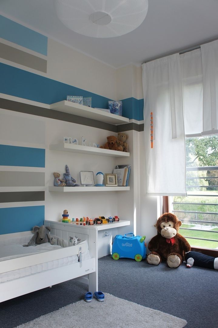 pokoje dziecięce, abostudio abostudio Dormitorios infantiles modernos: