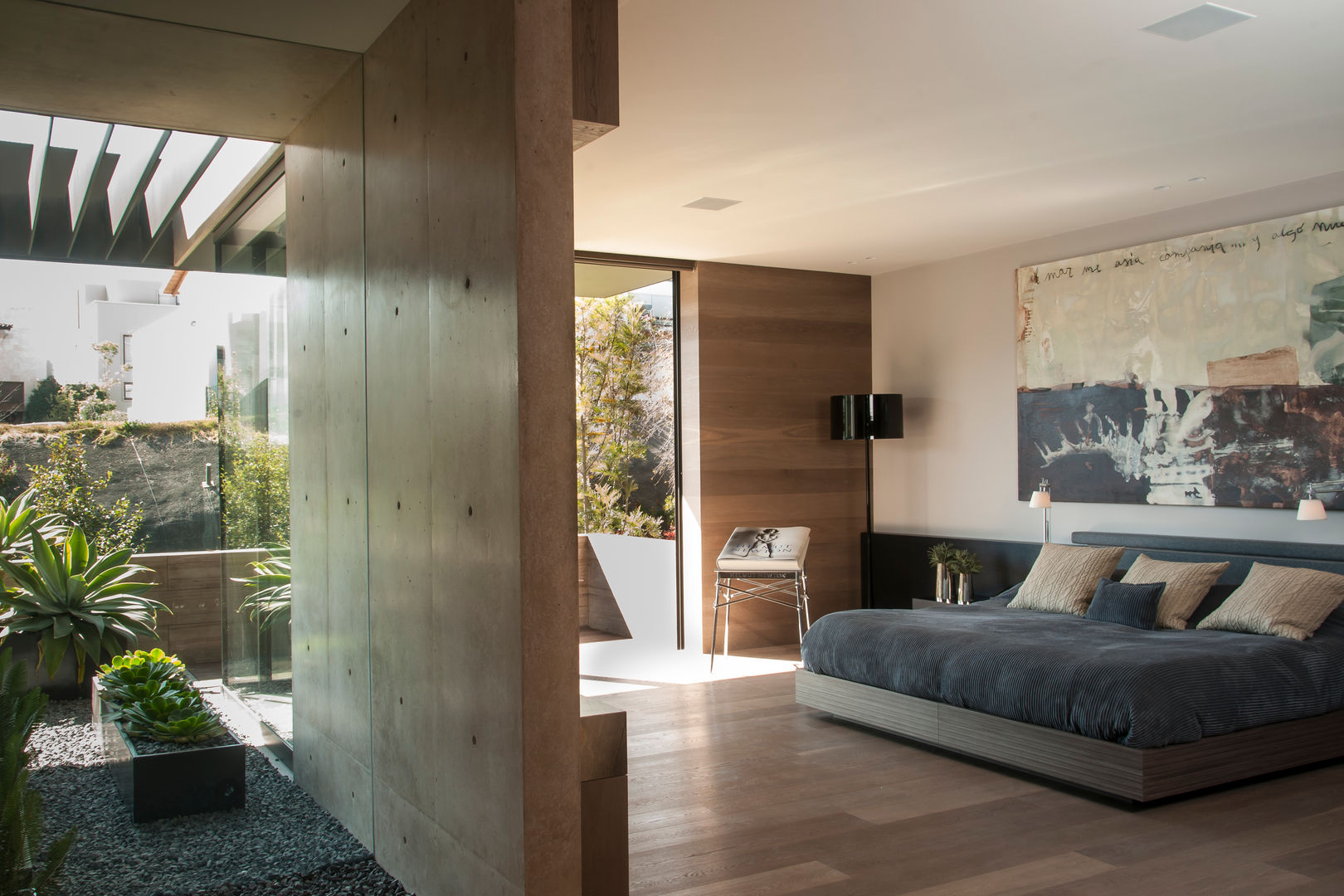 ML Residence, Gantous Arquitectos Gantous Arquitectos モダンスタイルの寝室