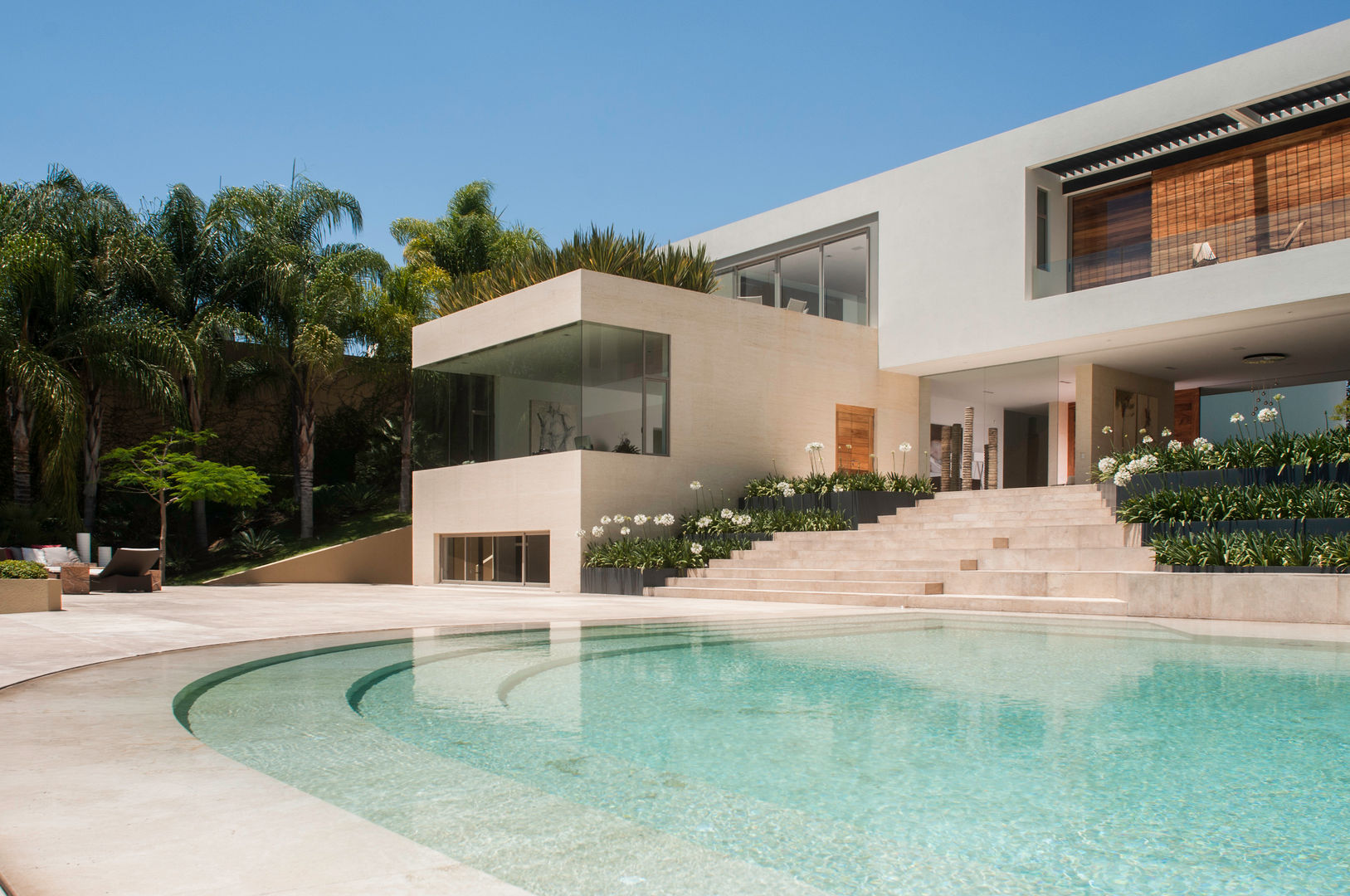 Casa SJ, Gantous Arquitectos Gantous Arquitectos Piscinas de estilo moderno