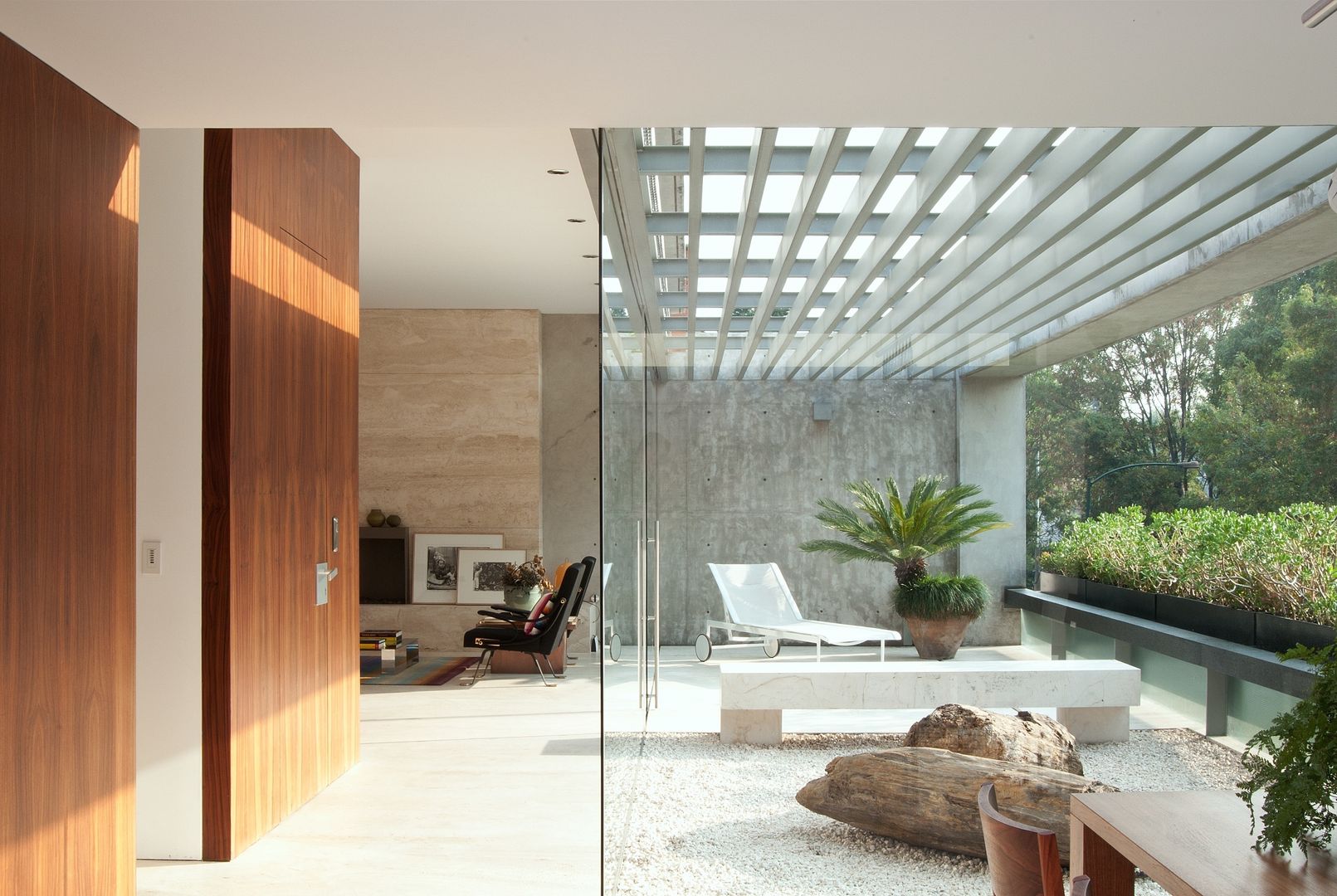 Polanco Penthouse, Gantous Arquitectos Gantous Arquitectos モダンデザインの テラス