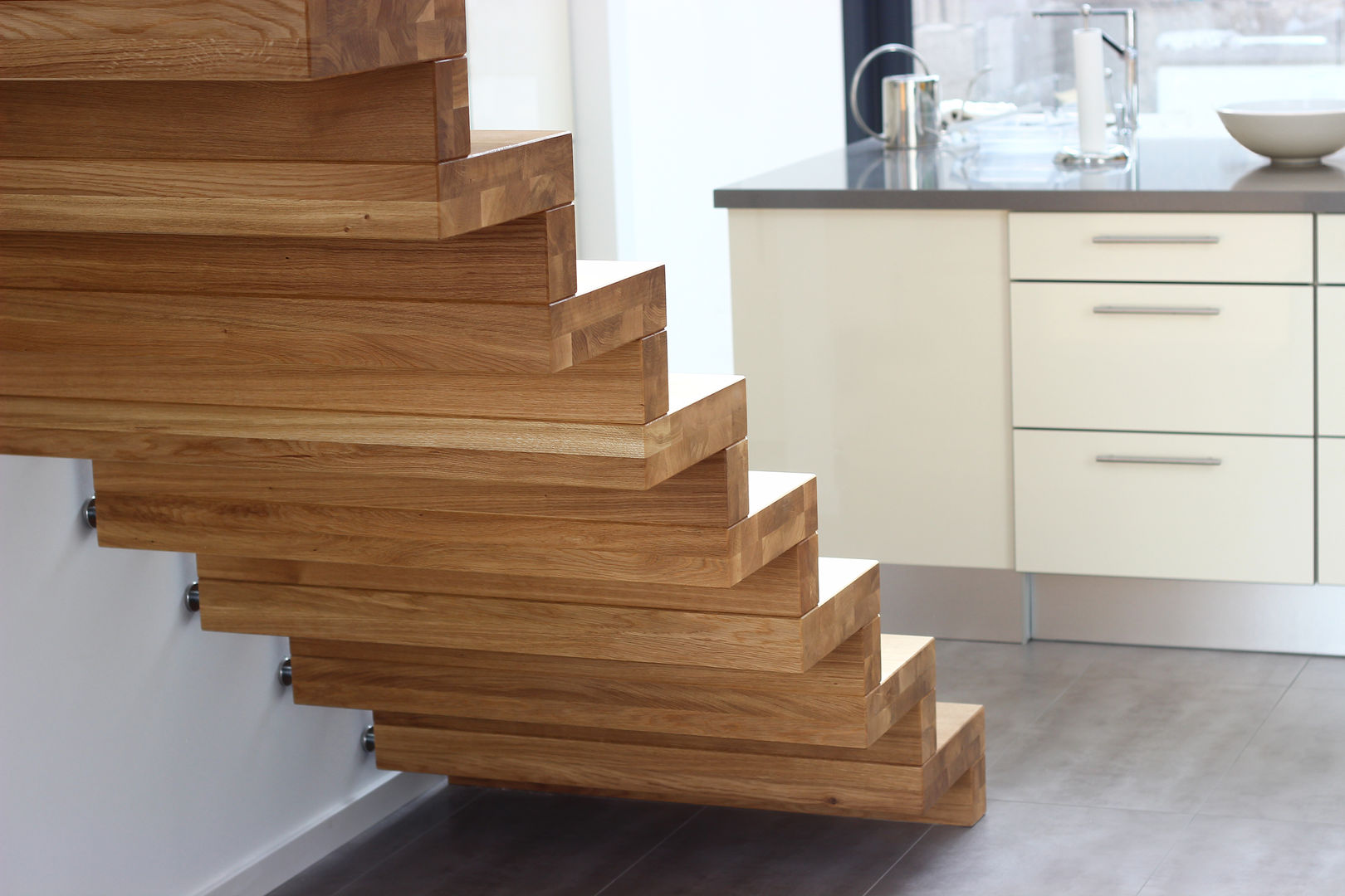 Faltwerktreppe Homburg, lifestyle-treppen.de lifestyle-treppen.de Escaleras Escaleras