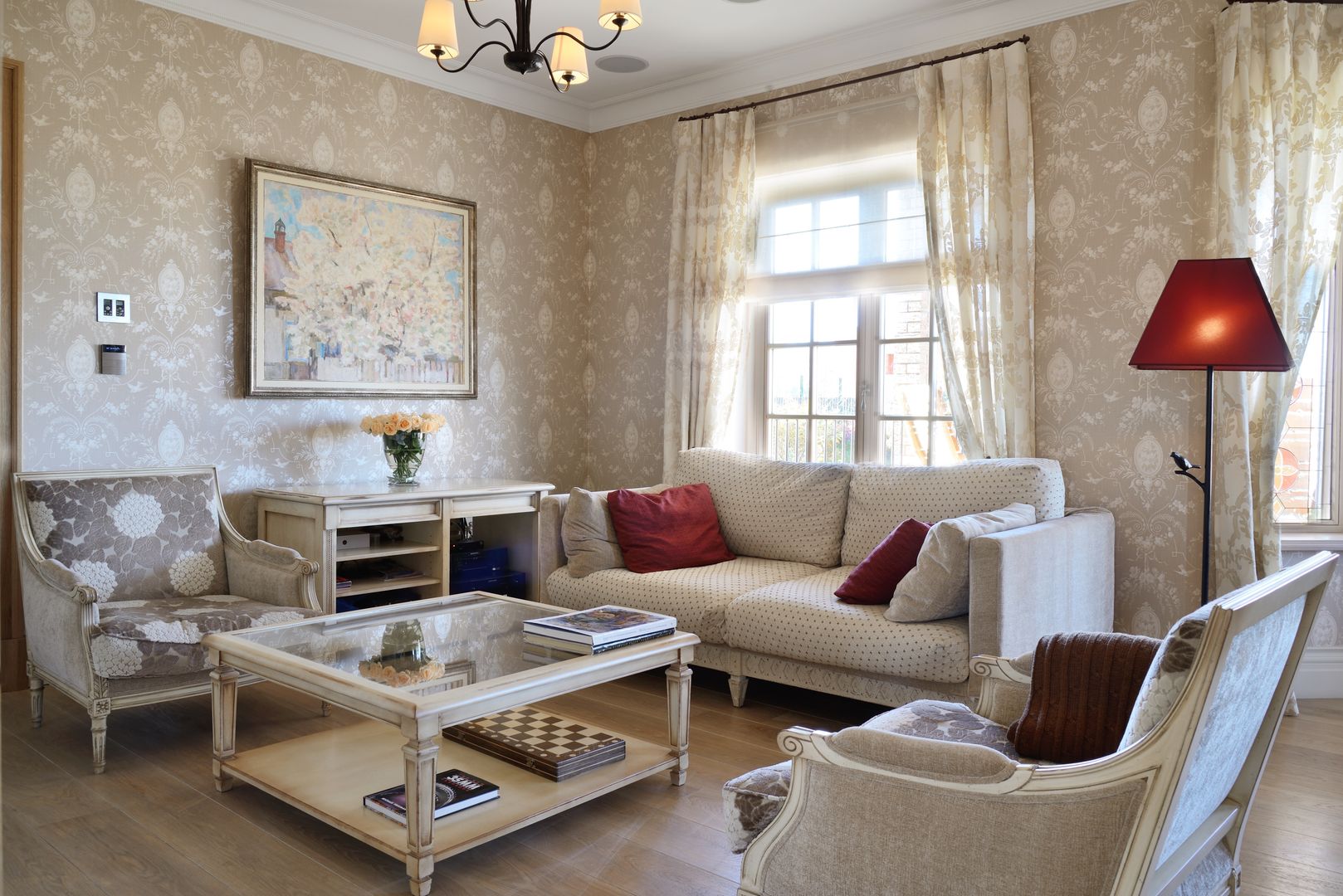 Дом в поселке Ильичевка, ANIMA ANIMA Living room