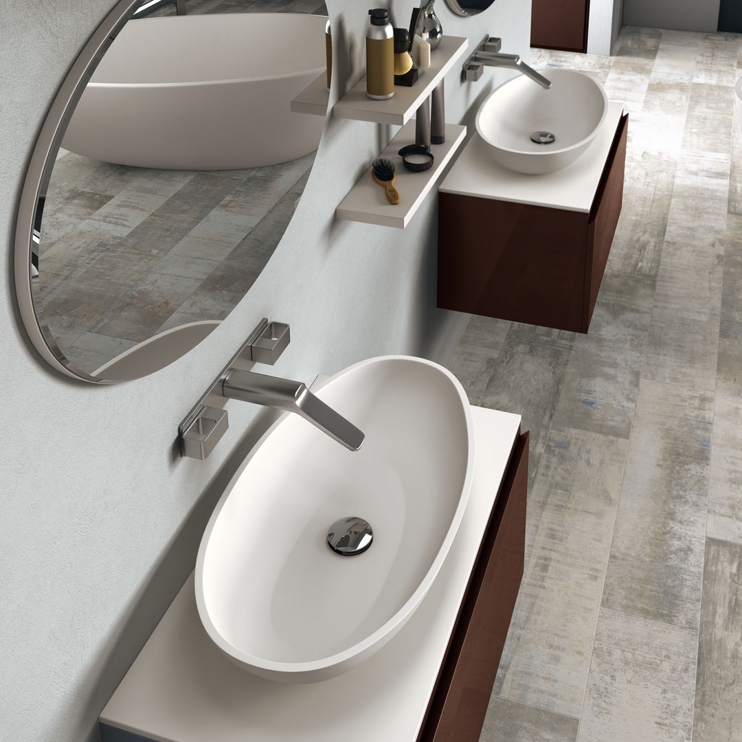 Lavabos y encimeras, BATH BATH Minimalist bathroom Mirrors