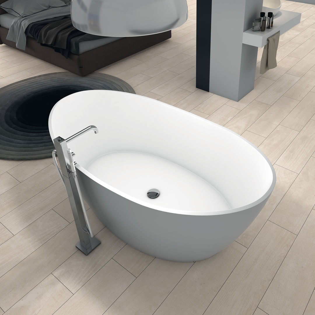 Bañera Opal BATH Baños de estilo minimalista Bañeras y duchas