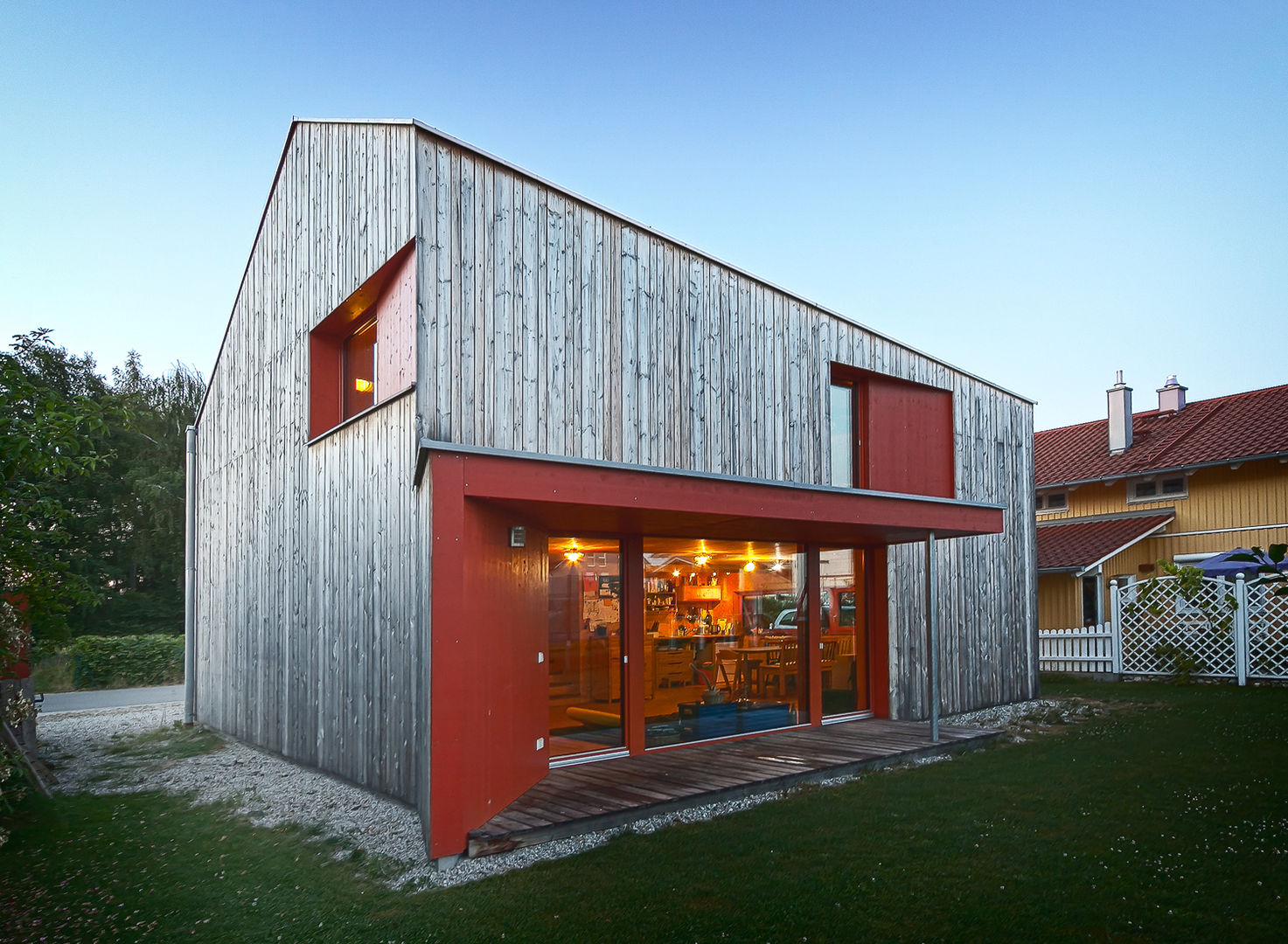 Einfamilienhaus, Dorfen am Brühl, ArchitekturWerkstatt Vallentin GmbH ArchitekturWerkstatt Vallentin GmbH Scandinavian style houses