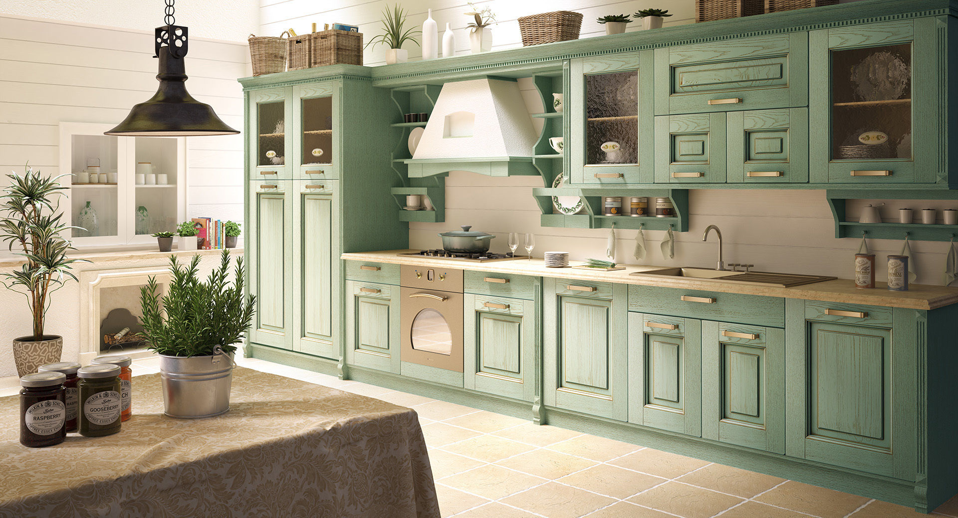 Global, motik motik Classic style kitchen