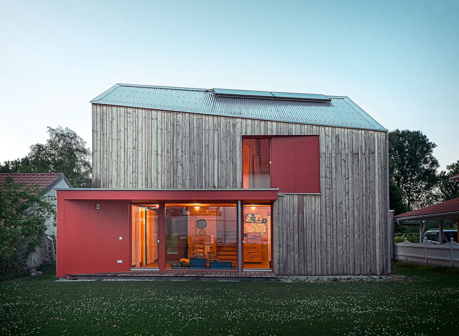 Einfamilienhaus, Dorfen am Brühl, ArchitekturWerkstatt Vallentin GmbH ArchitekturWerkstatt Vallentin GmbH 房子