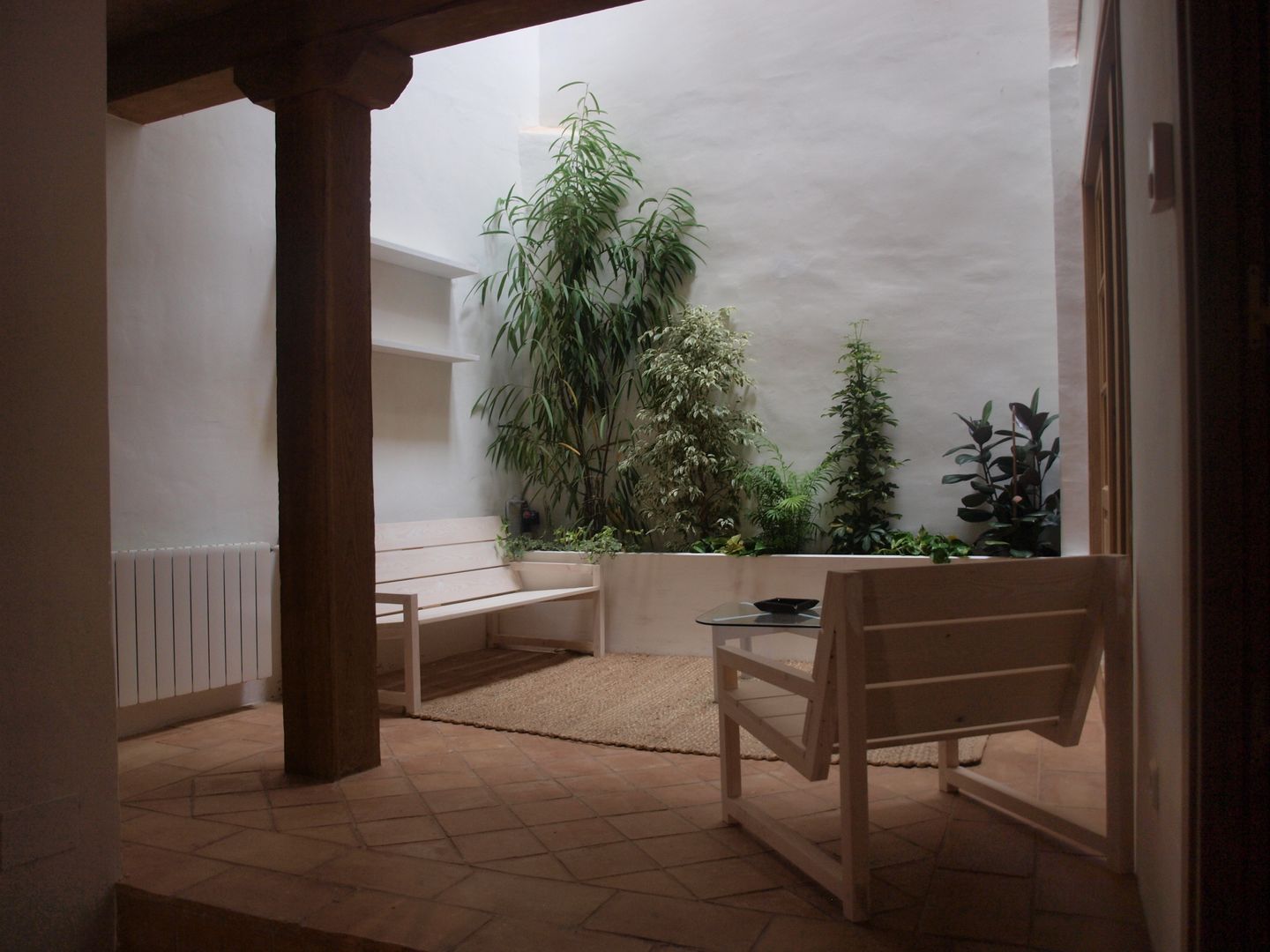 Reforma Casa en Marenya, fuusta fuusta Klasik Kış Bahçesi