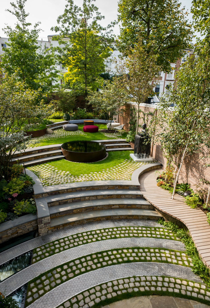 Bartholomew Landscaping design and build London Garden Bartholomew Landscaping Taman Modern