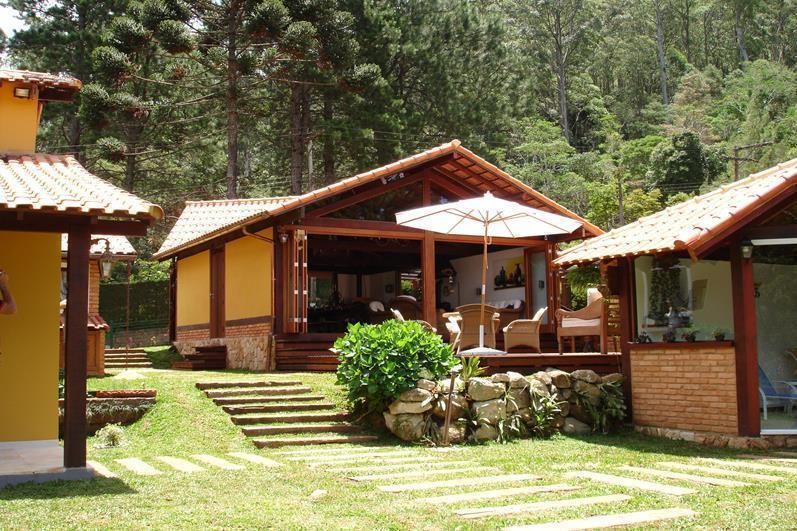 Casa de Campo em Araras, Cadore Arquitetura Cadore Arquitetura Casas de estilo rústico