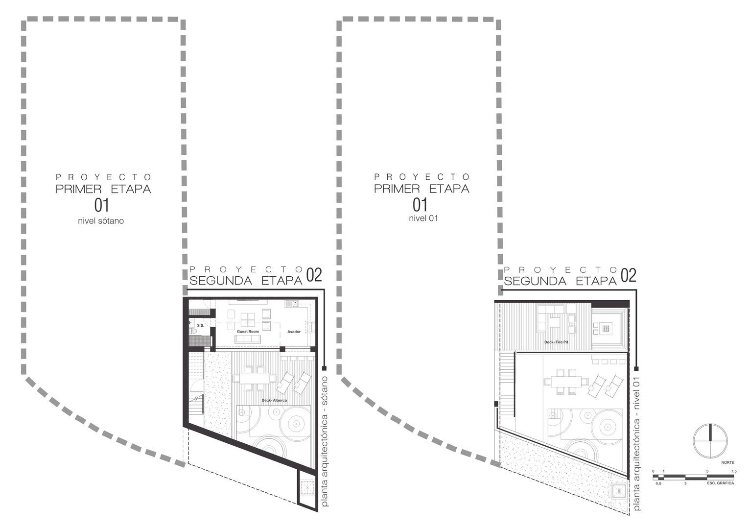 Imativa Arquitectosが手掛けた現代の, モダン