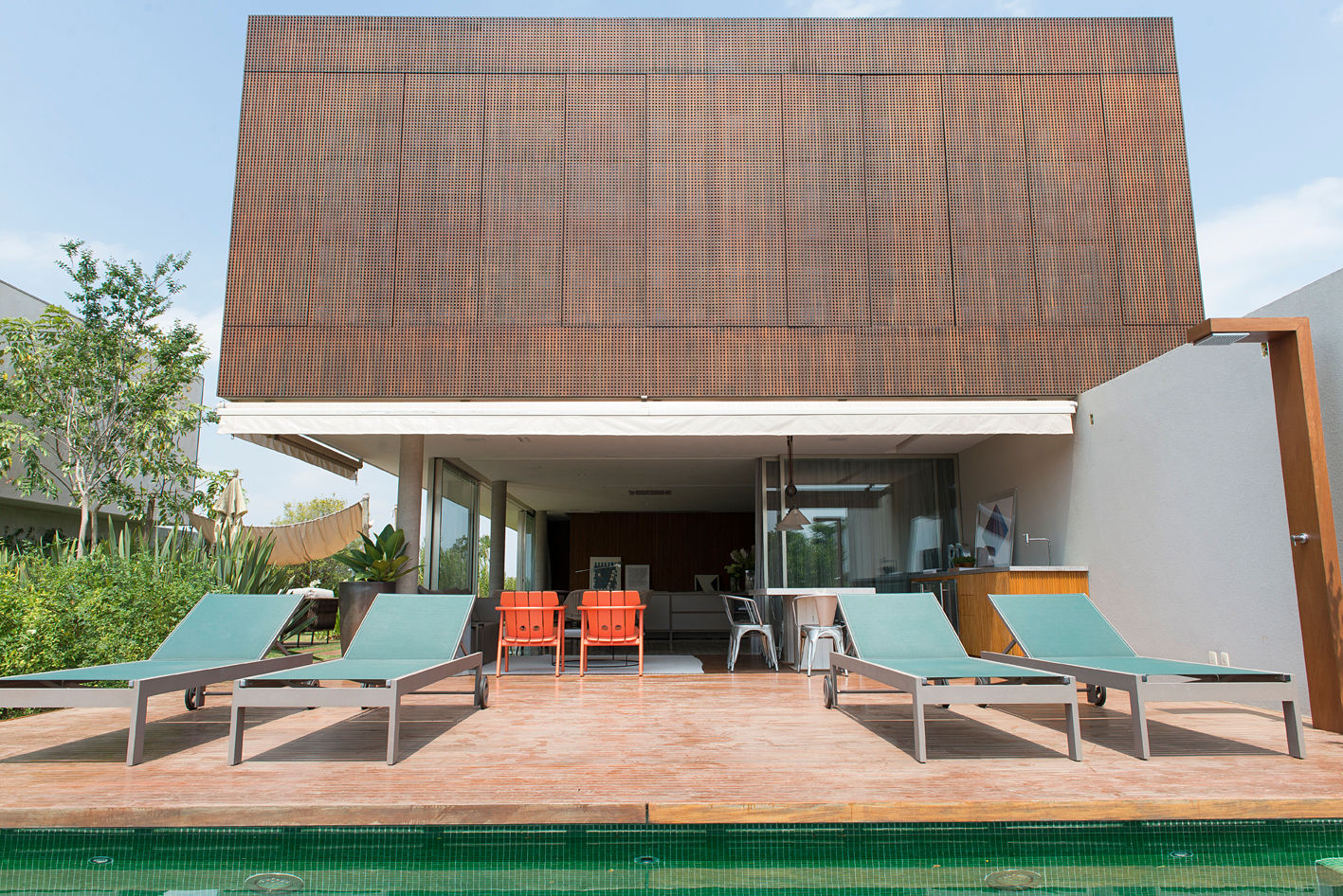 Casa Boa Vista , Triplex Arquitetura Triplex Arquitetura Hồ bơi phong cách đồng quê