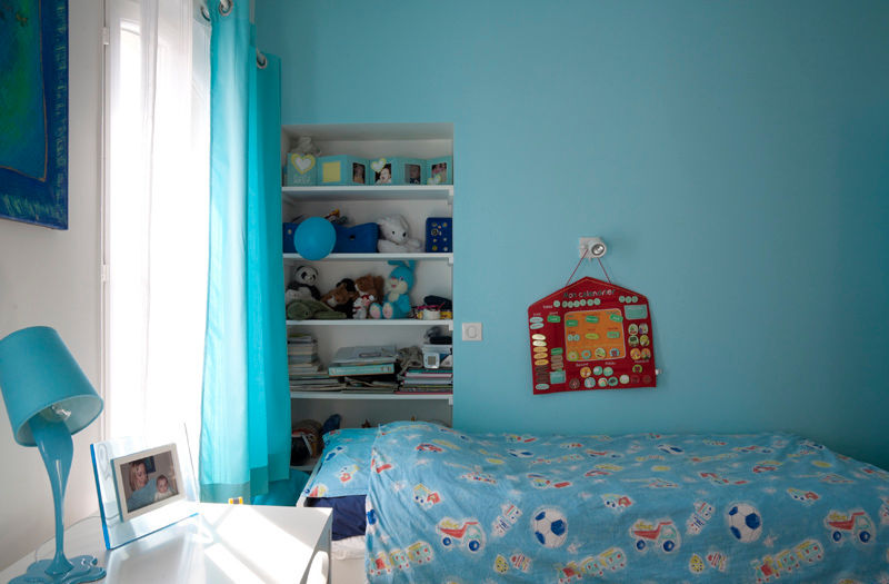 Un Triplex familial- Paris- 2e, ATELIER FB ATELIER FB Dormitorios infantiles modernos: