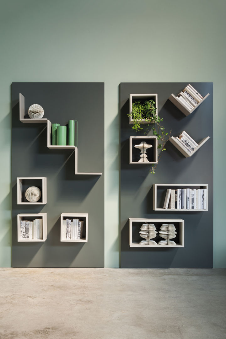 Magnetika system - magnetic shelves Ronda Design ストレージルーム 収納