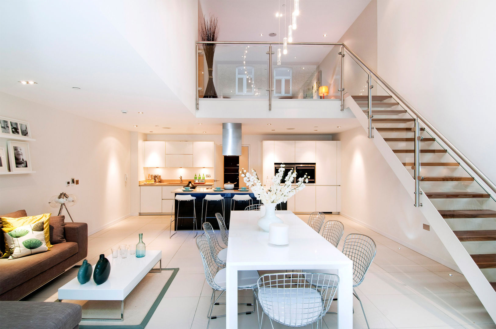 Crouch End Private Client | London, LLI Design LLI Design غرفة المعيشة
