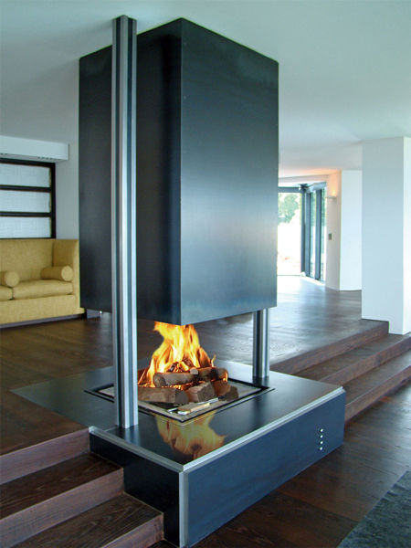 Feuerstellen in Einzelanfertigung, Wirth&Schmid AG Wirth&Schmid AG Living room Fireplaces & accessories