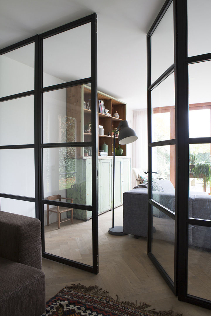 Villa Blaricum, Boks architectuur Boks architectuur Puertas y ventanas de estilo moderno