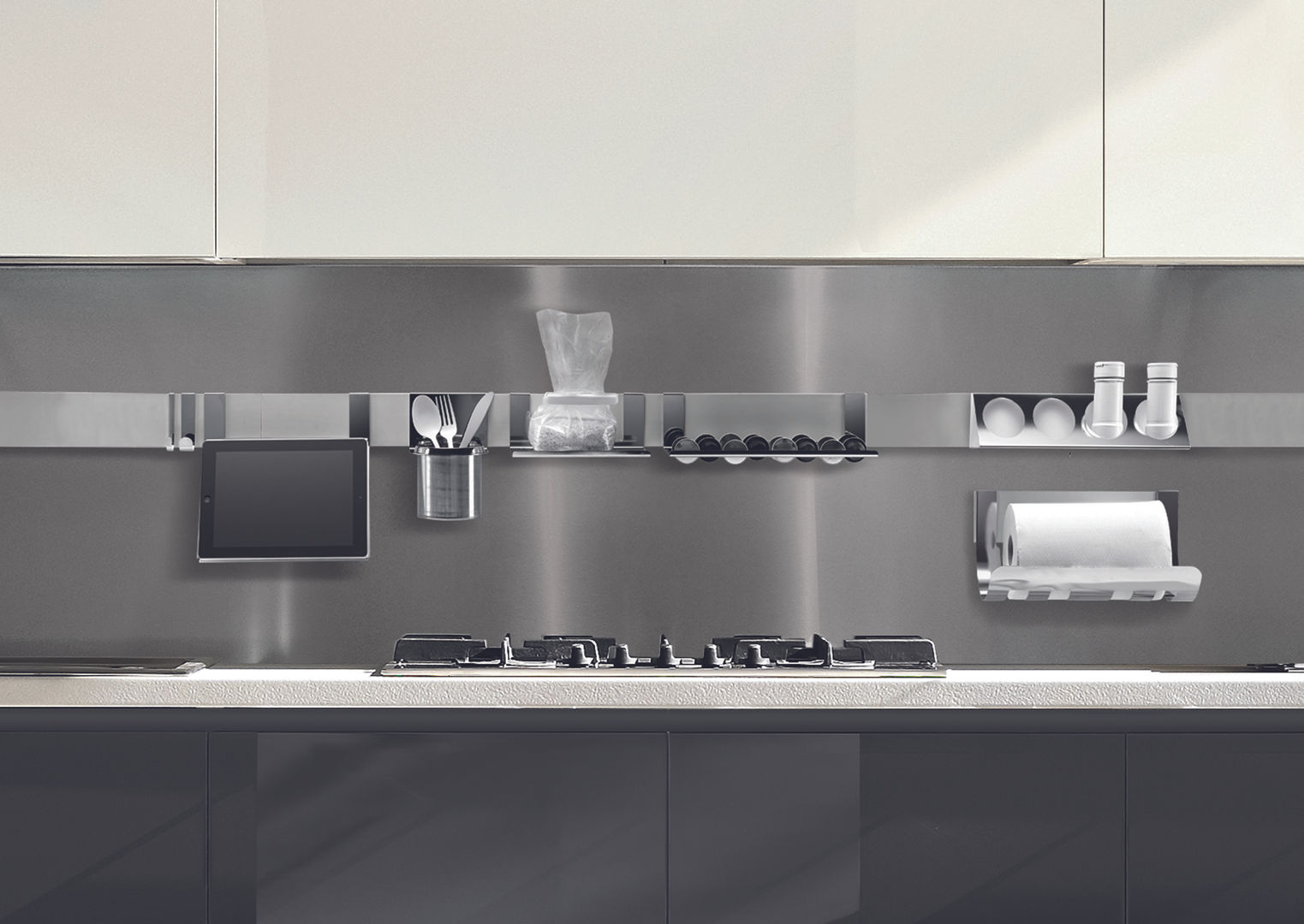 Magnetika kitchen - Sofia collection Ronda Design Cuisine minimaliste Accessoires & Textiles