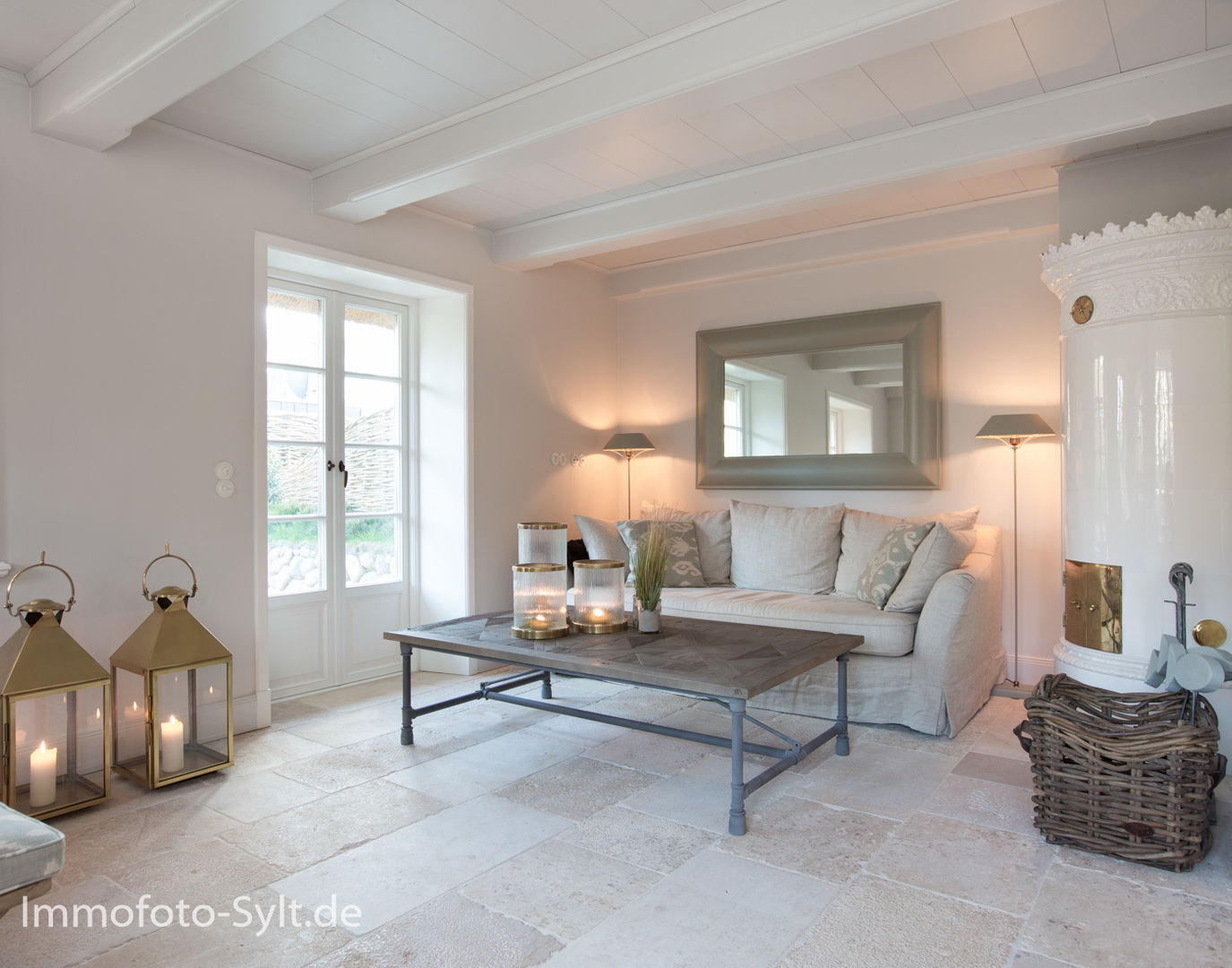 Reetdachhaus in List auf Sylt, Immofoto-Sylt Immofoto-Sylt Country style living room