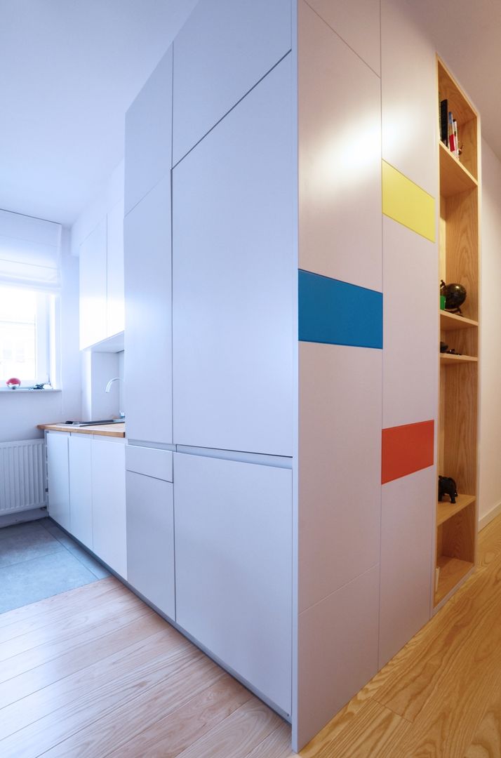 Apartament Praga , Devangari Design Devangari Design Cucina in stile scandinavo
