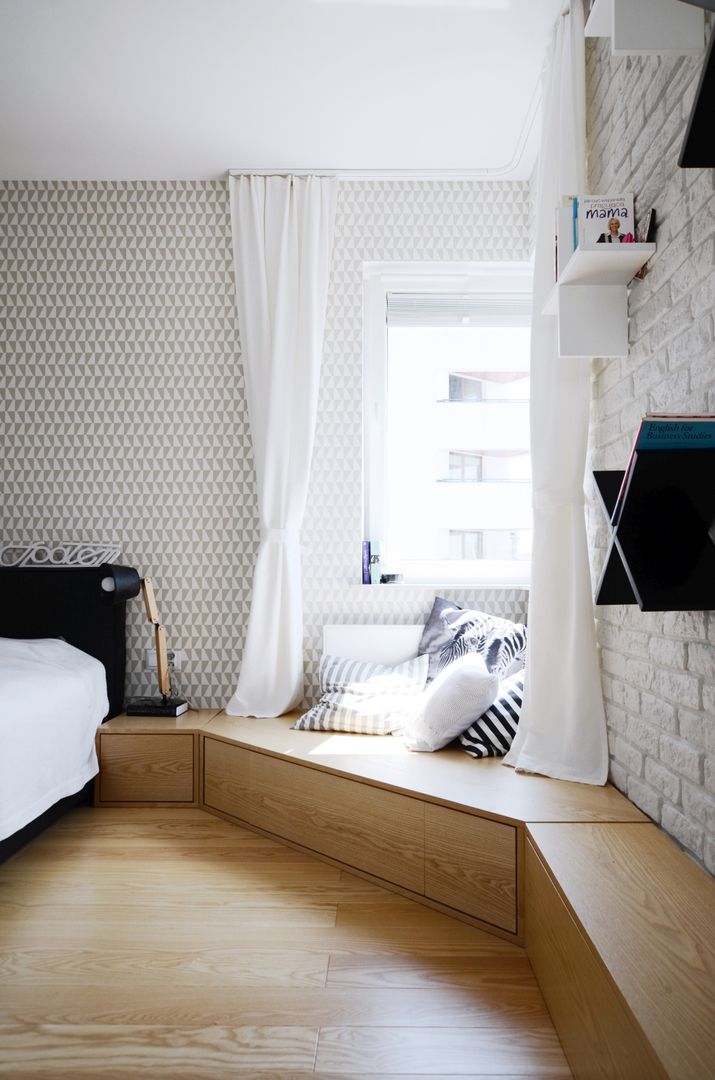 Apartament Praga , Devangari Design Devangari Design Kamar Tidur Gaya Skandinavia