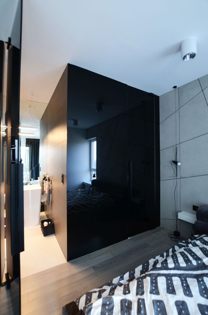Mieszkanie Mokotów, Devangari Design Devangari Design Dormitorios de estilo minimalista
