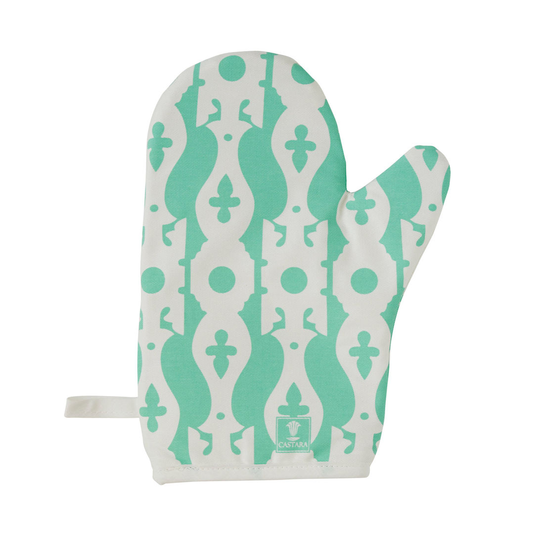 Veranda Oven Glove- Mint homify Dapur Tropis Accessories & textiles