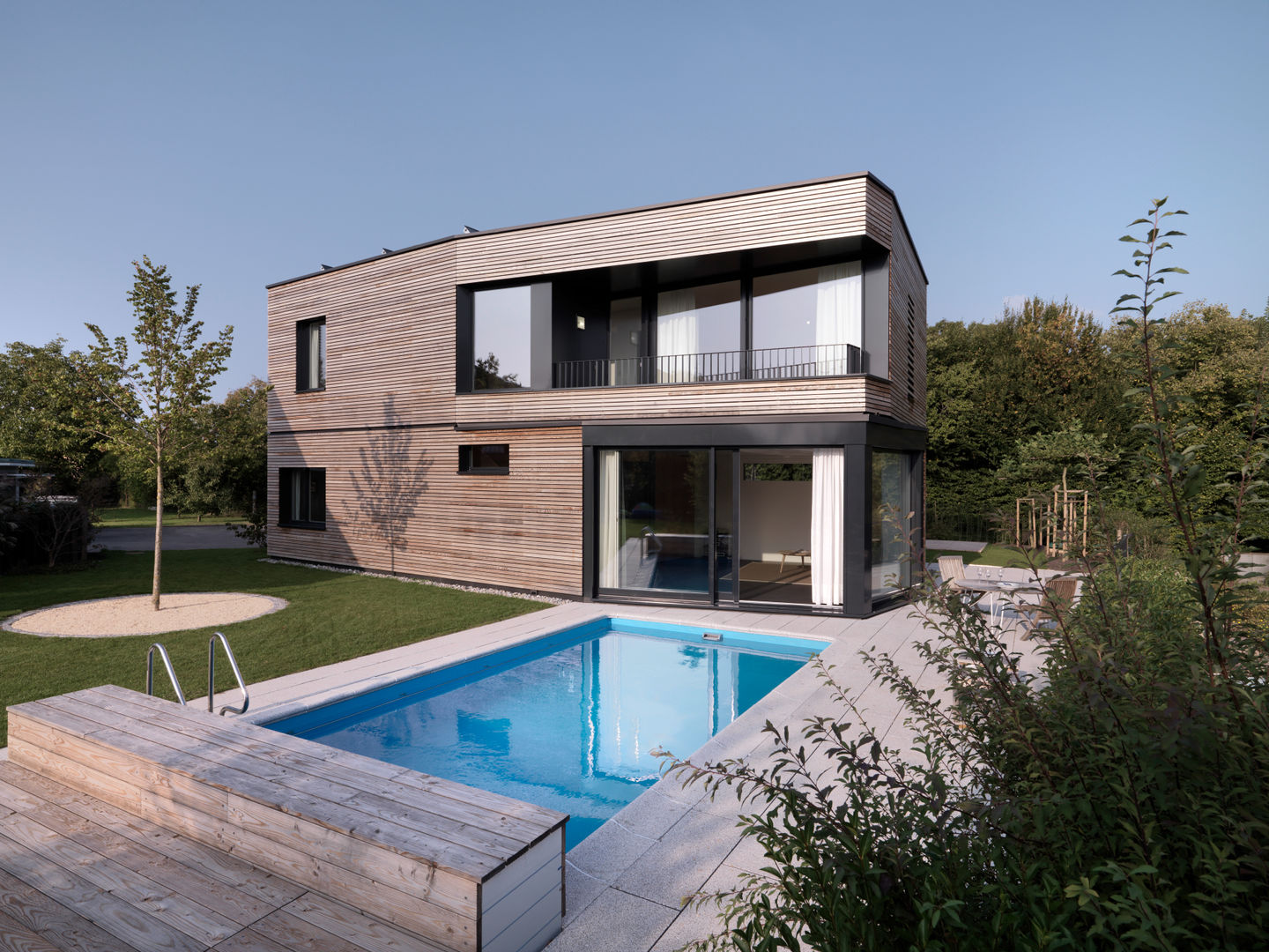 Haus S, nimmrichter architekten ETH SIA AG nimmrichter architekten ETH SIA AG Pool