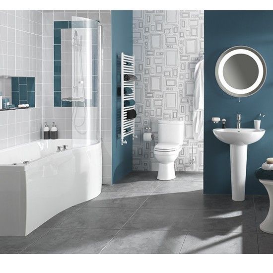 Banyo Dekorasyonu , Ysk Tadilat Ysk Tadilat Ванная комната в стиле модерн
