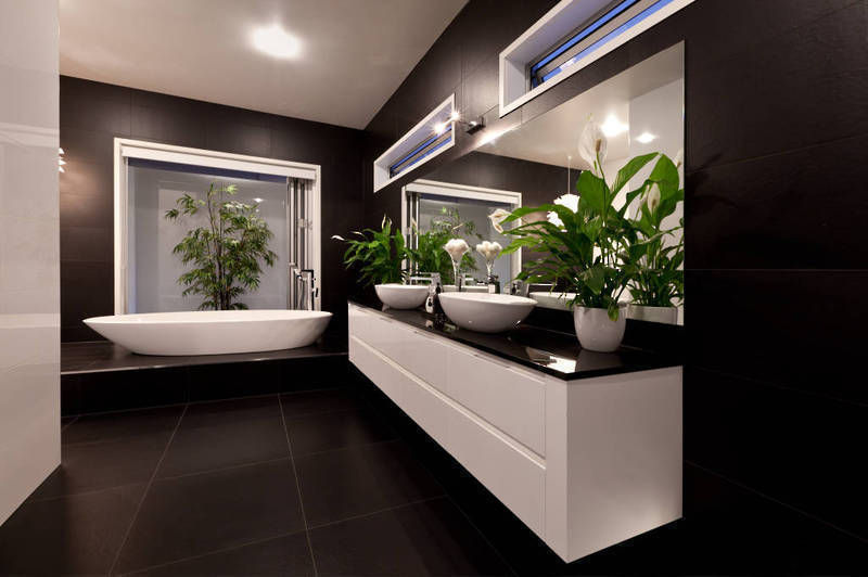 Banyo Dekorasyonu , Daire Tadilatları Daire Tadilatları Casas de banho modernas