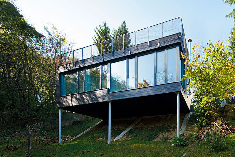 Haus C, Wien , sandbichler architekten sandbichler architekten บ้านและที่อยู่อาศัย