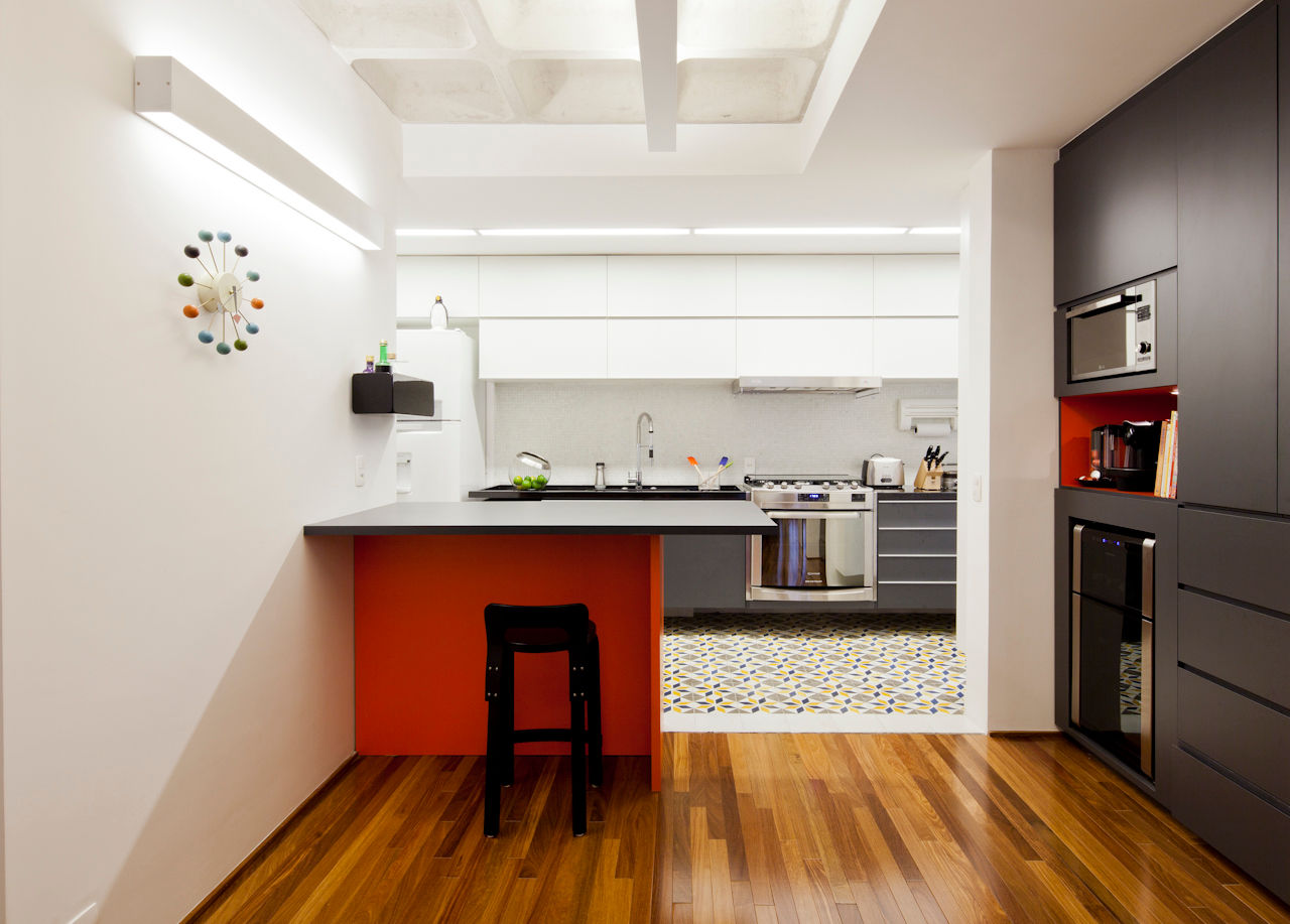 Projeto Araguari, Stuchi&Leite Projetos Stuchi&Leite Projetos Modern kitchen