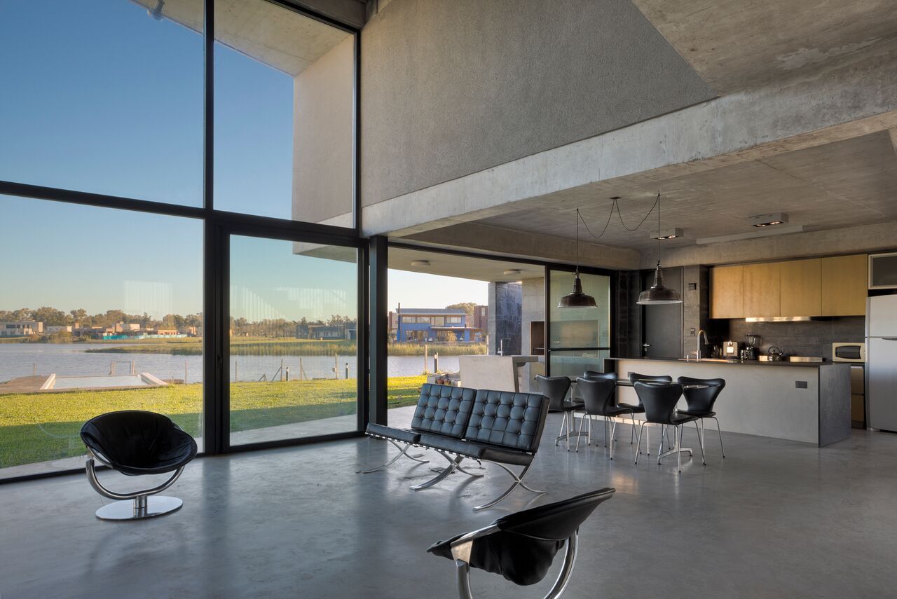 Casa en San Marco, Ruben Valdemarin Arquitecto Ruben Valdemarin Arquitecto Modern living room